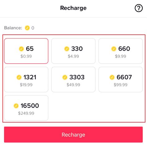 Buy Tik-Tok Coins Sold out 1525 times Recharge TikTok Coins worth 10,000 Coins (Charge TikTok Coins), at 100 USD. . Tiktok recharge coins